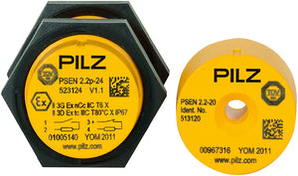 Pilz 503224 - PSEN 2.2p-24/PSEN2.2-20/LED/8mm/ATEX