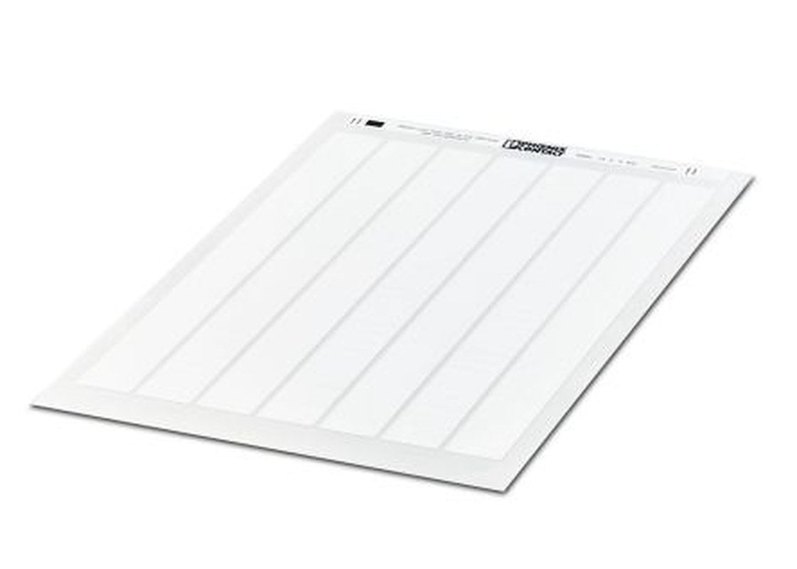 Phoenix Contact, BMKL 25X 8 WH Polyester Label Sheet for use with Control Cabinet