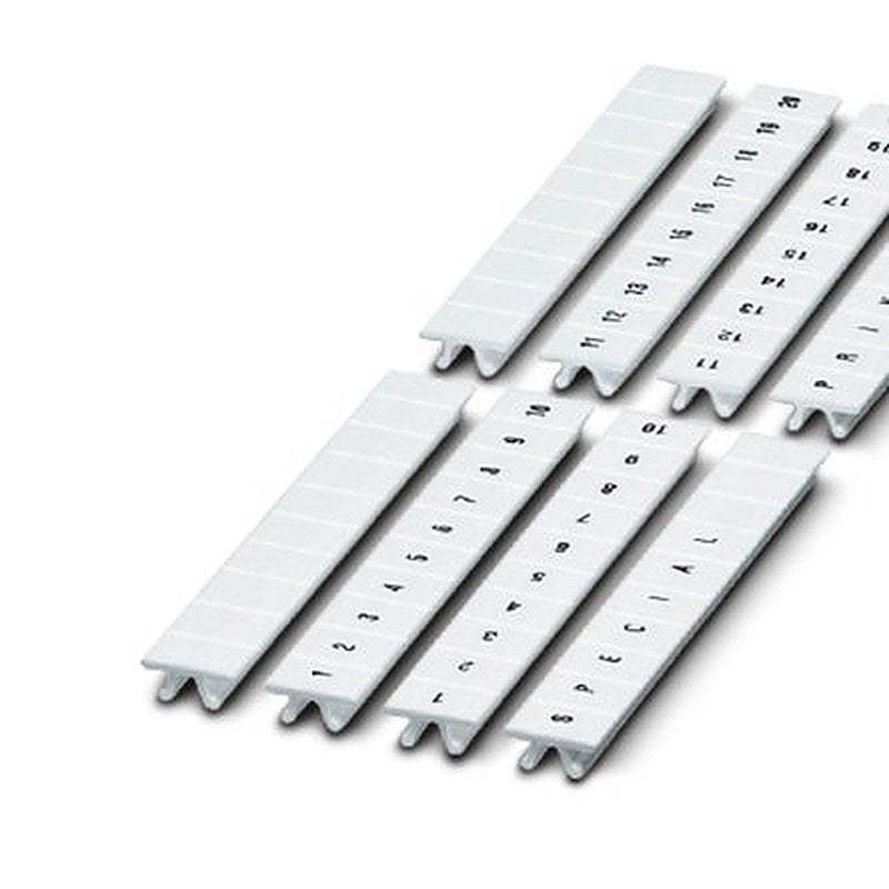 Phoenix Contact, ZB 5/WH-100 Polyamide Marker Strip for use with Terminal Block