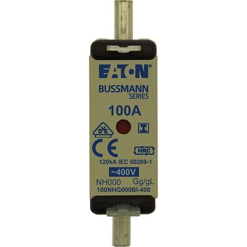 Eaton 50A NH Fuse 51 x 21 x 79 mm 400V ac