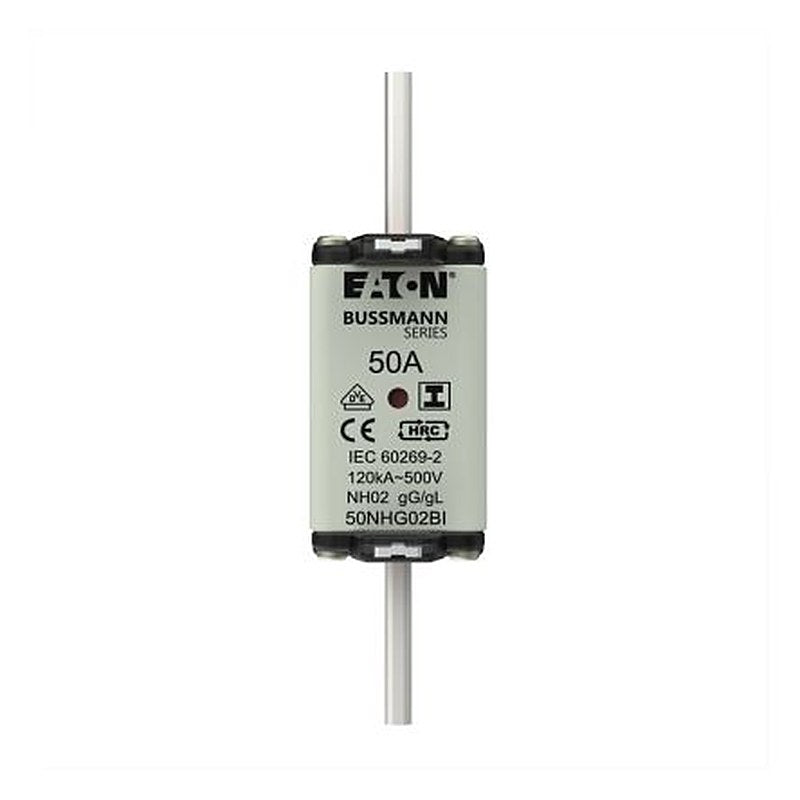 Eaton 50A NH Fuse 51 x 21 x 79 mm 500V ac