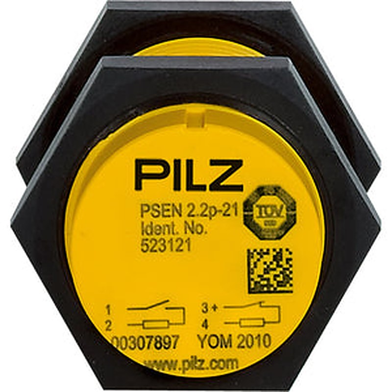 Pilz 523121 - PSEN 2.2p-21/LED/8mm 1 switch