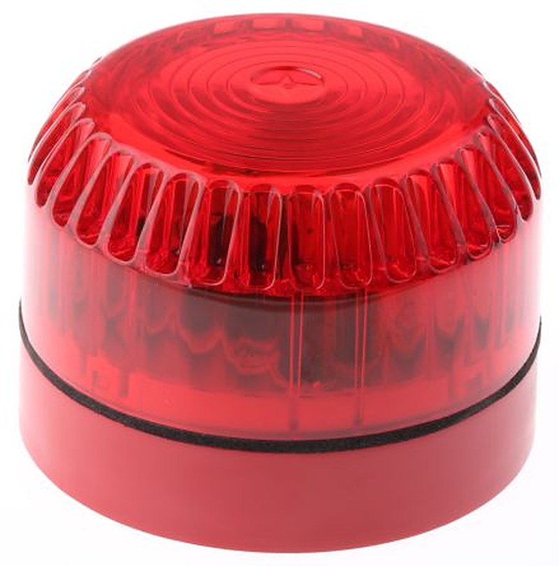Eaton Fulleon, Solex Series Red Flashing Beacon 60V dc, Xenon Bulb Surface, IP65, IP21