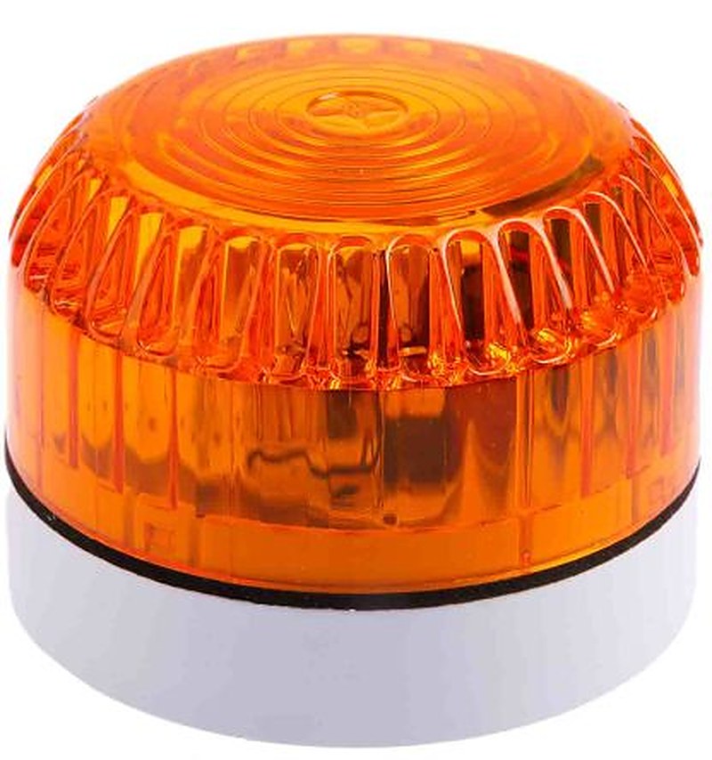 Eaton Fulleon, Solex Series Amber Flashing Beacon 60V dc, Xenon Bulb Surface, IP21C, IP66