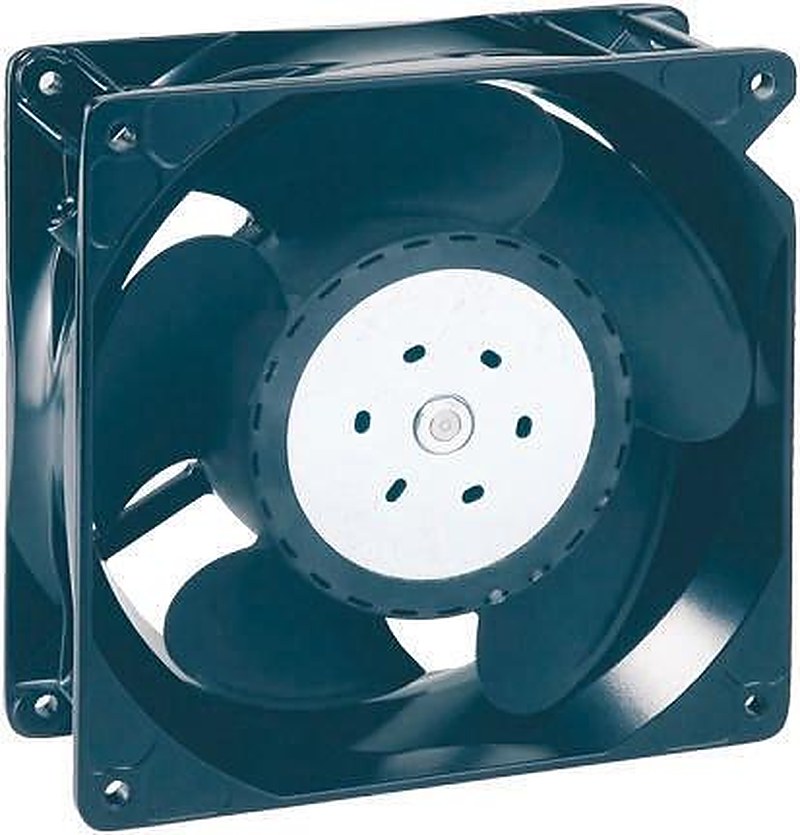 ebm-papst 5300 TD - S-Force Series Axial Fan, 24V dc, 410 m³/h, 42 W, IP54 139.6 mm 139.6mm 50.8 mm