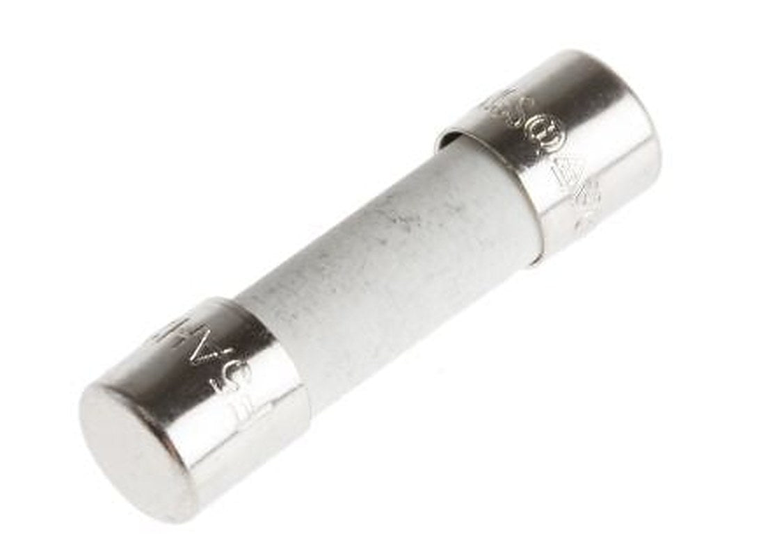 Eaton 5A F Ceramic Cartridge Fuse, 5 x 20 mm