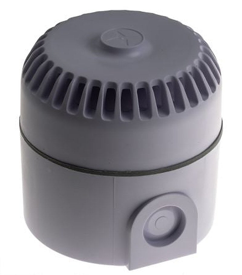 Eaton Roshni Series Electronic Sounder Surface, IP65, DC 28V dc, 32-Tone 103 dB @ 1m