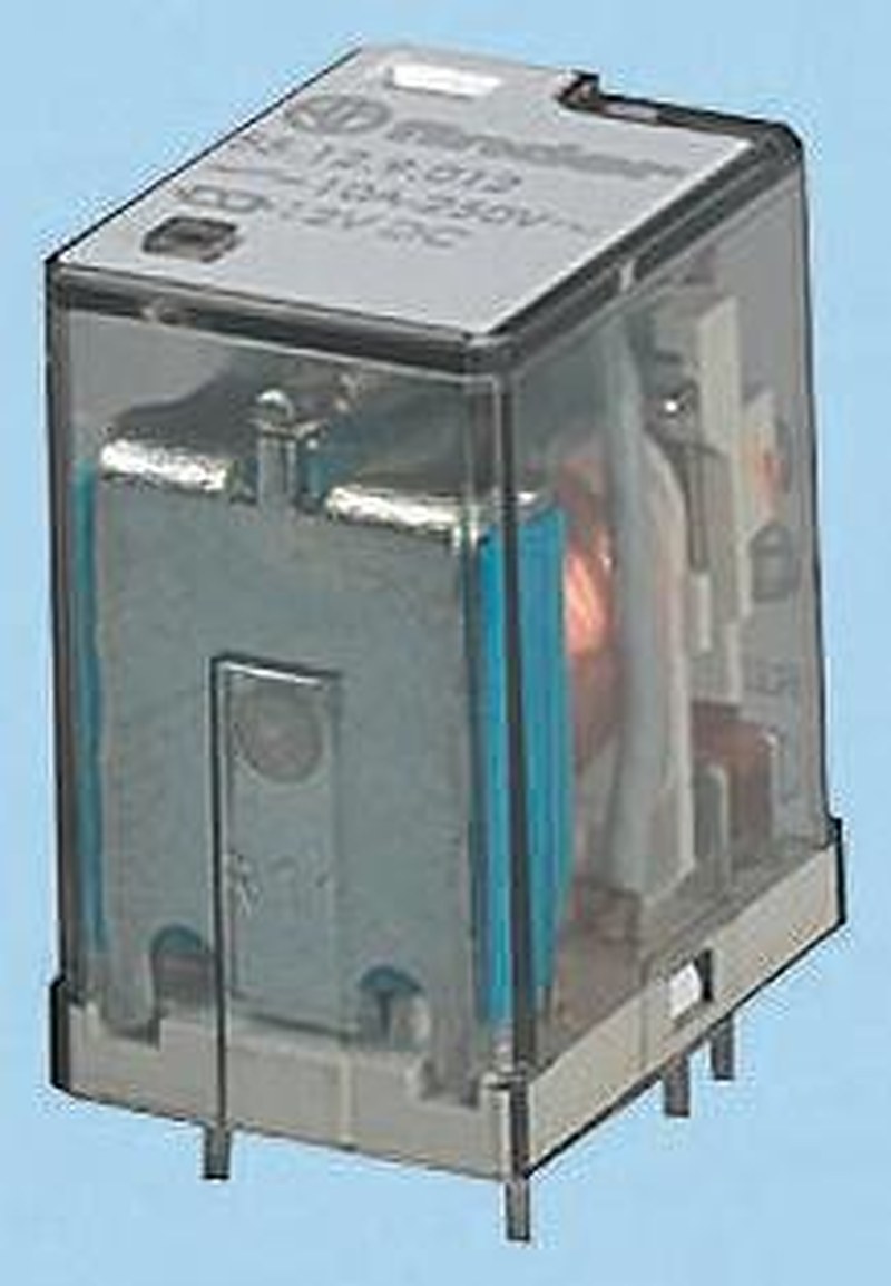 Finder PCB Power Relay, 110V ac Coil, 10A Switching Current, DPDT