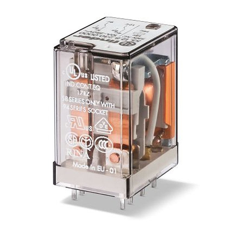Finder PCB Relay, 24V ac Coil, 10A Switching Current, SPDT