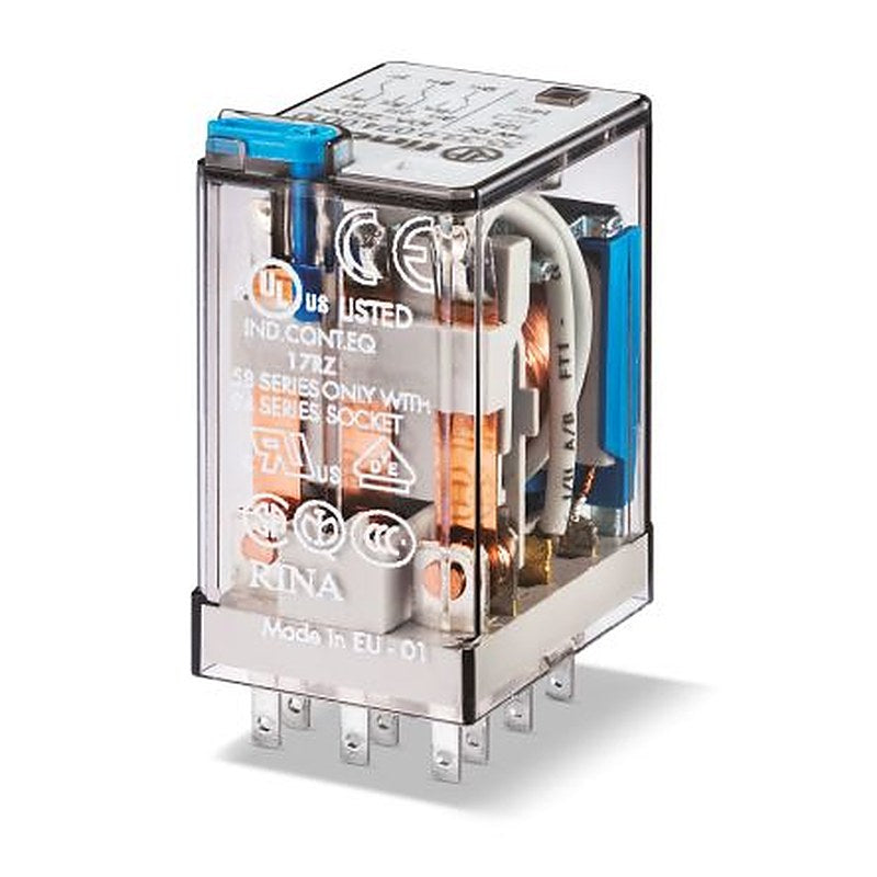Finder Relay, 60V ac Coil, 10A Switching Current, 3PDT
