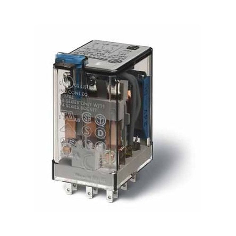 Finder Relay, 24V dc Coil, 10A Switching Current, 3PDT