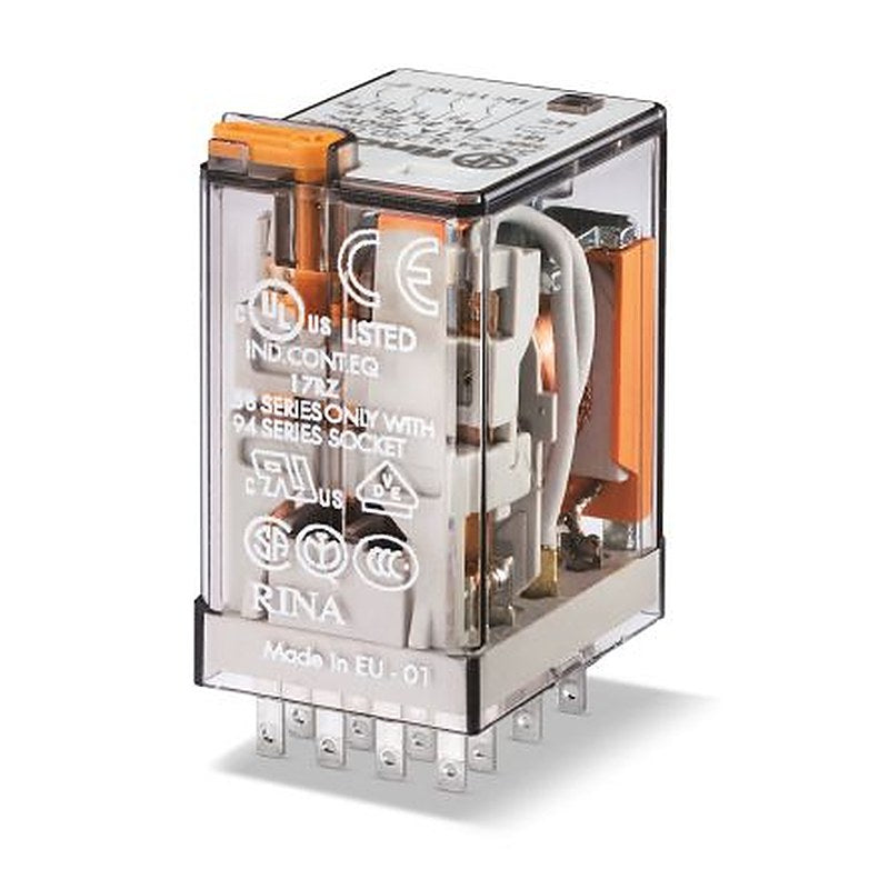 Finder Relay, 48V dc Coil, 7A Switching Current, 4 CO