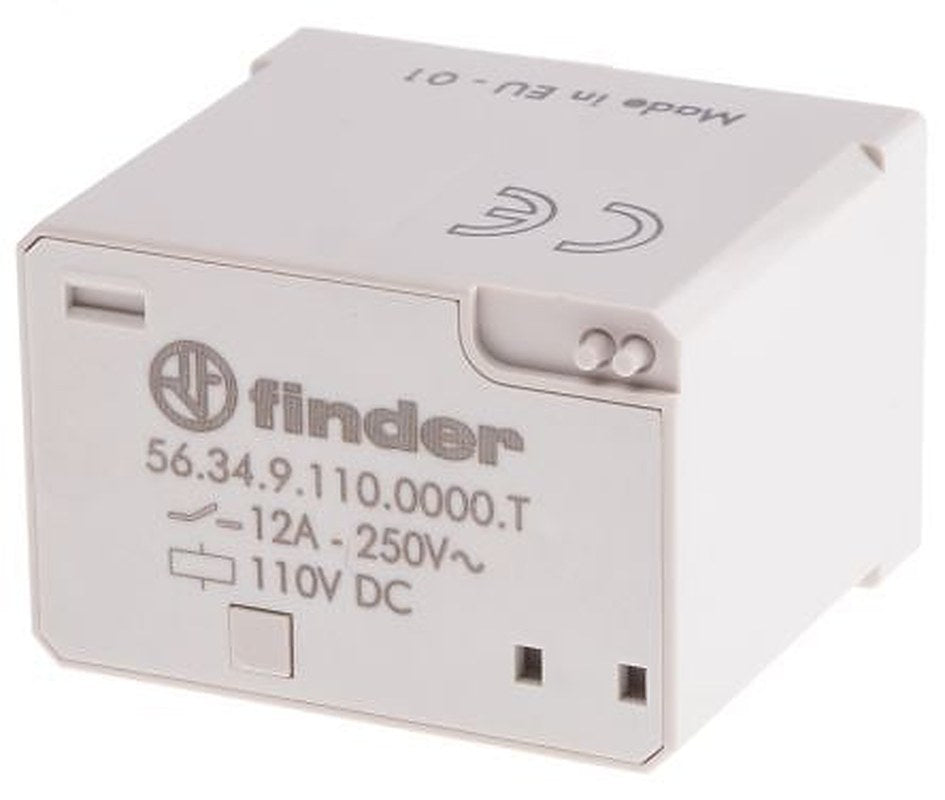 Finder Power Relay, 110V dc Coil, 12A Switching Current, 4PDT