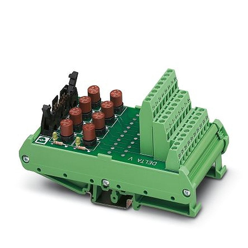 Phoenix Contact VARIOFACE Series 16-Contact Female Interface Module, SC Connector, DIN Rail, 50mA