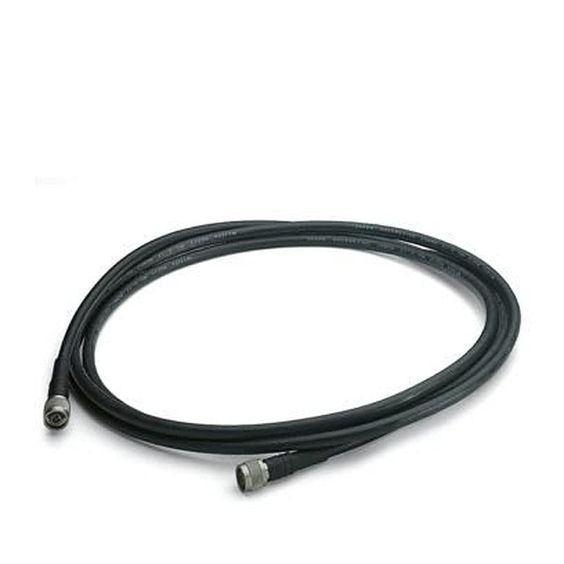 Phoenix Contact N Type Series, 7.5 m, PFP-600 Coaxial Coaxial Cable 50 Ω, Black, Terminated