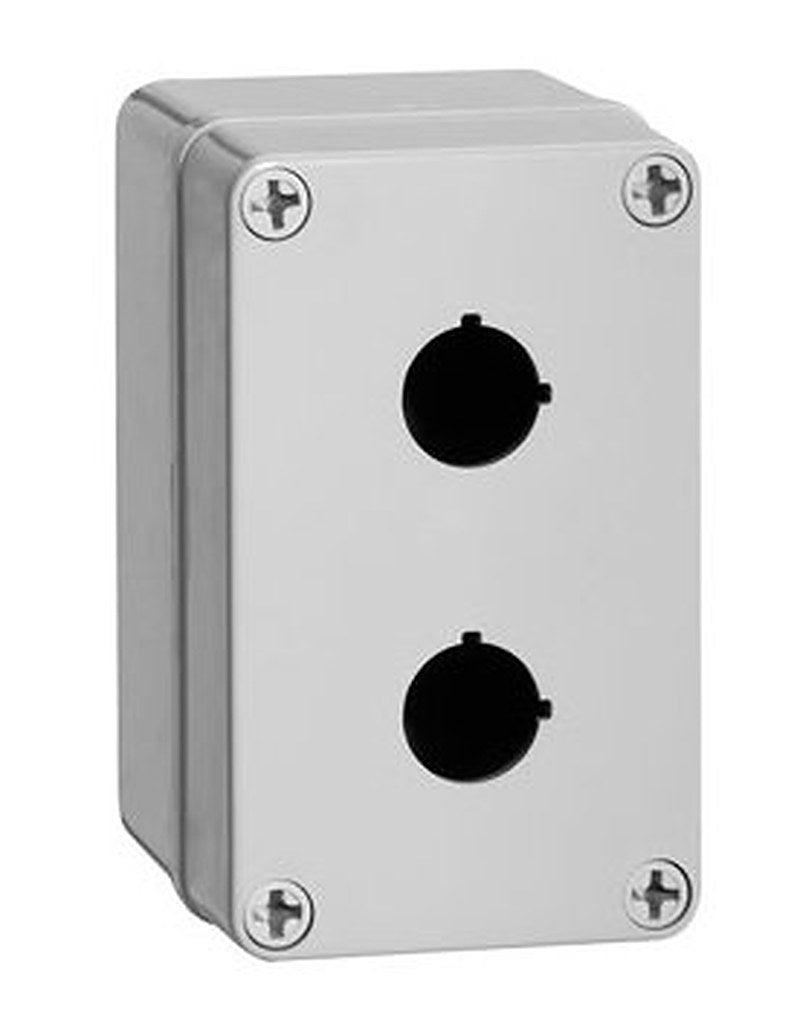 598 (22.5 mm) Definite-Purpose Enclosure, 130 mm x 80 mm x 85 mm (5.12 in. x 3.15 in. x 3.35 in.) , Gray