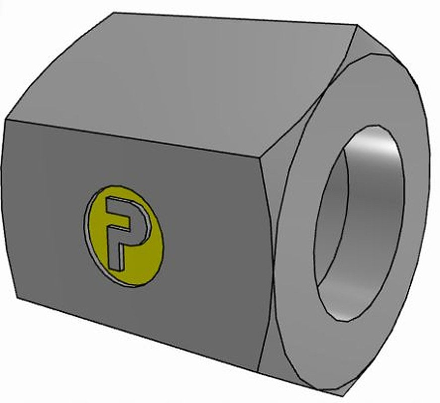 Parker 5BMTXS Hydraulic Fitting Female, 37 °, Steel, 0.5 in Hose ID