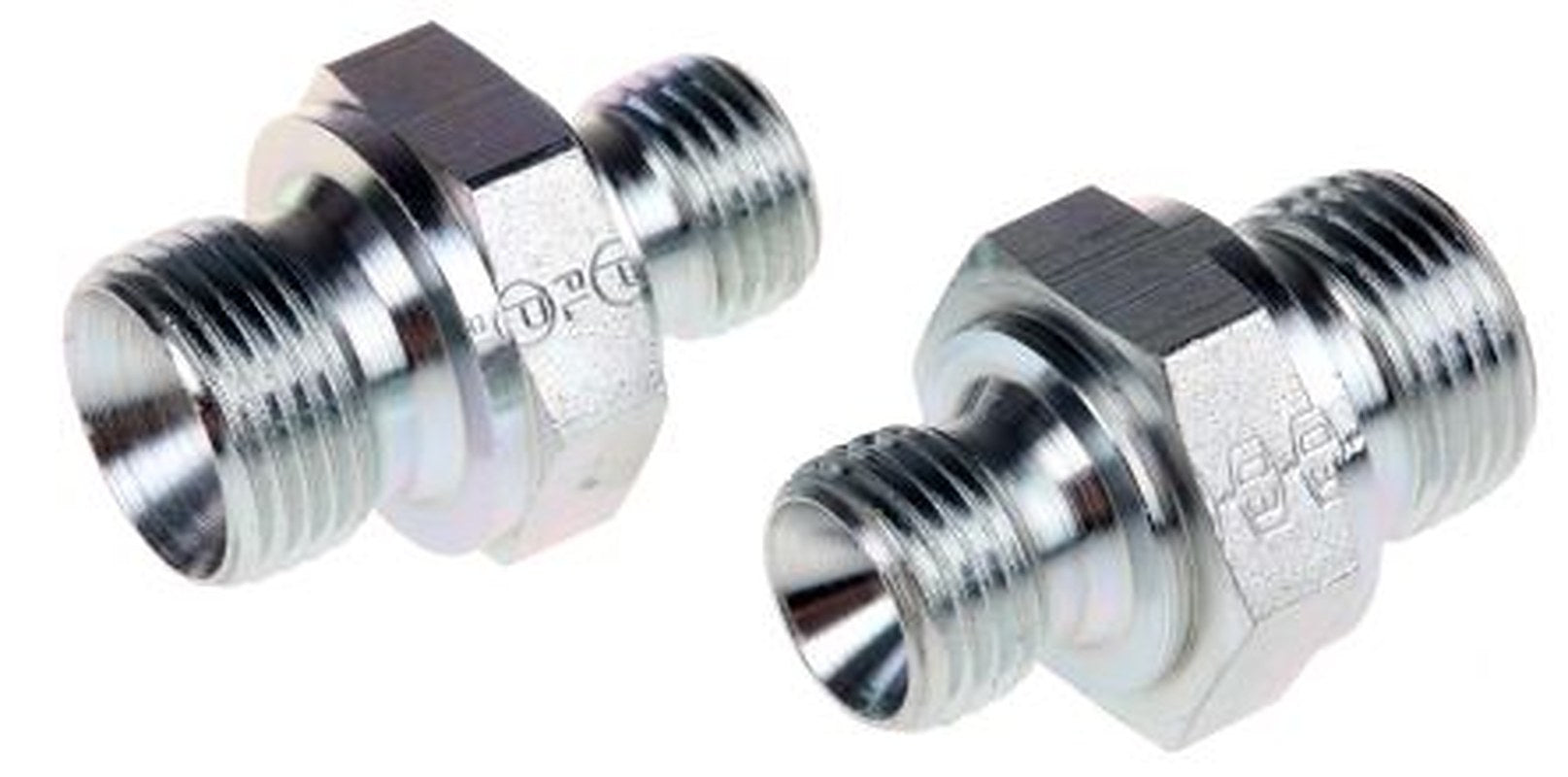 Parker 6-4HMK4S Hydraulic Straight Threaded Adapter Female, Male, 60 °, Steel, 0.25 in Hose ID