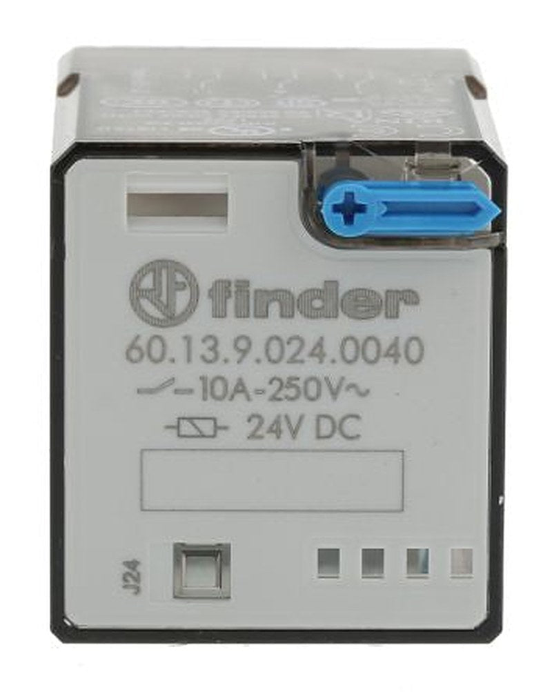 Finder Power Relay, 24V dc Coil, 10A Switching Current, 3PDT