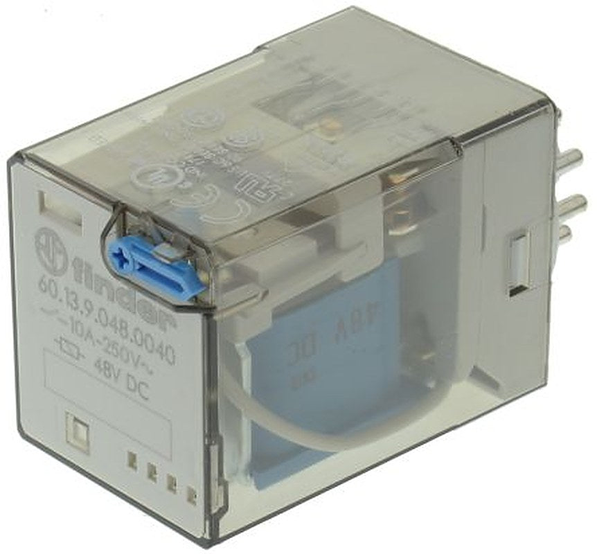 Finder Power Relay, 48V dc Coil, 10A Switching Current, 3PDT