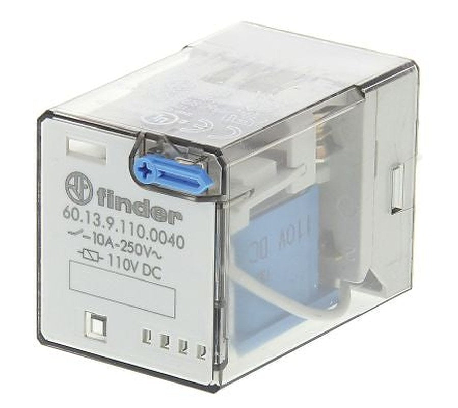 Finder Power Relay, 110V dc Coil, 10A Switching Current, 3PDT