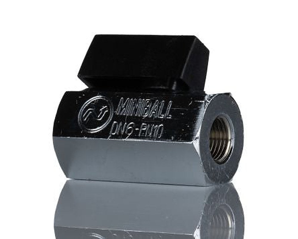 Norgren Nickel Plated Brass Threaded Reduced Bore, 2-Way, ISO 228/1 10 bar, Ball Valve