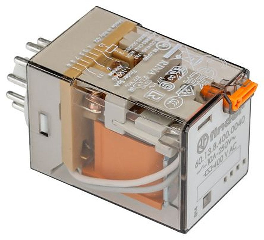 Finder Relay, 400V ac Coil, 6A Switching Current, 3PDT