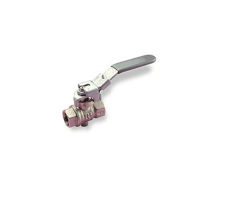 Norgren Nickel Plated Brass Threaded 2-Way, ISO 228/1 14 bar, Ball Valve