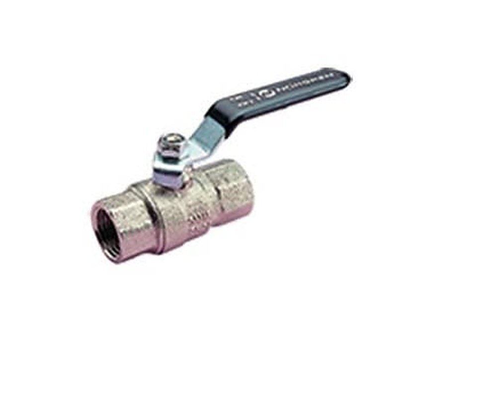 Norgren Nickel Plated Brass Threaded 2-Way, ISO 7.1 40 bar, Ball Valve