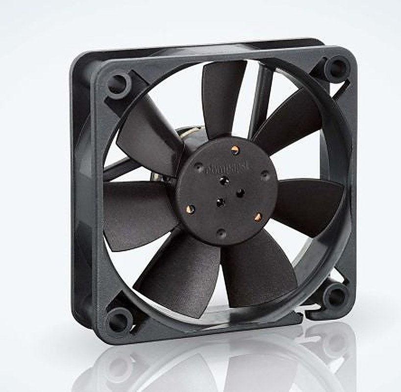 ebm-papst 600 F Series Axial Fan, 5V dc, 29 m³/h, 1.2 W, 220 mA Max, IP20 60 mm 60mm 15 mm