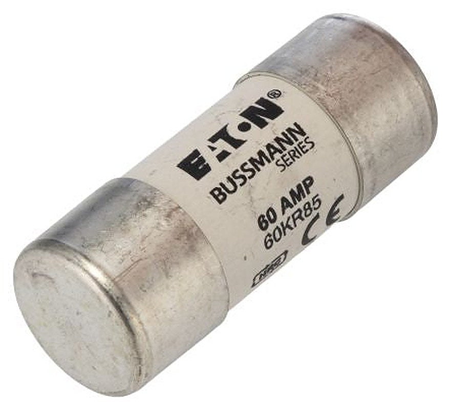 Eaton 60A Ceramic Cartridge Fuse, 23 x 57 mm