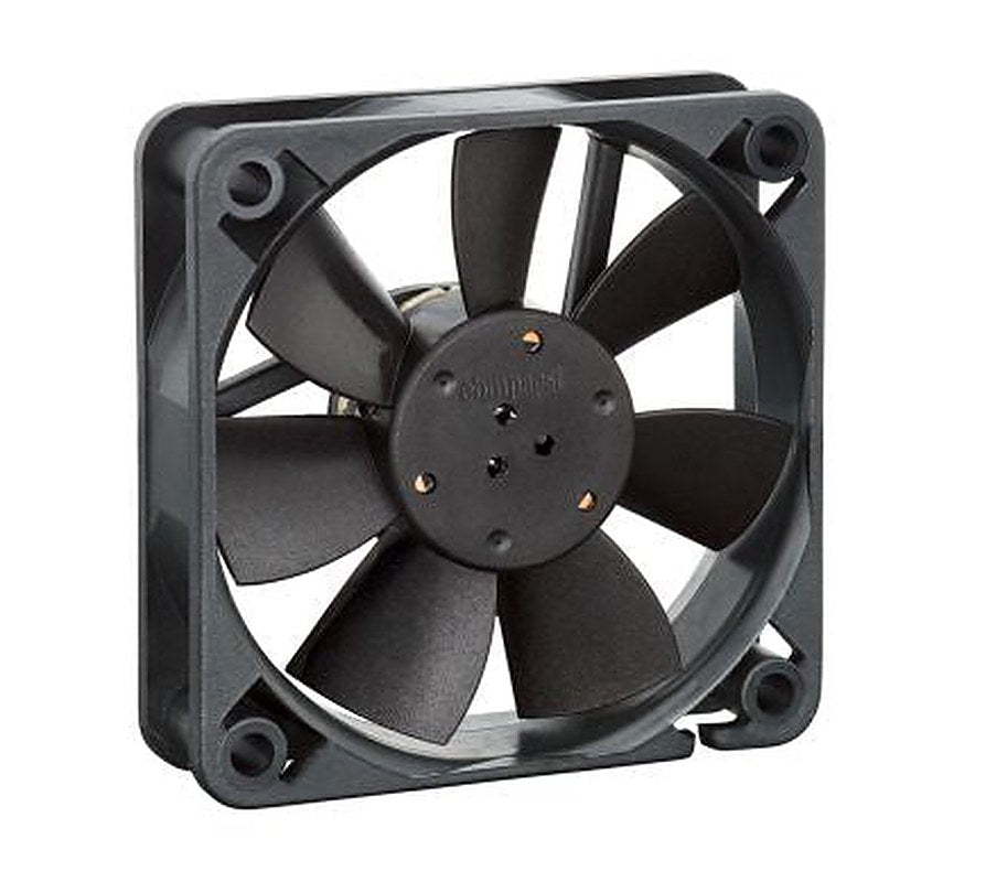 ebm-papst 600 F Series Axial Fan, 12V dc, 29 m³/h, 1 W, 83 mA Max 60 mm 15mm 15 mm