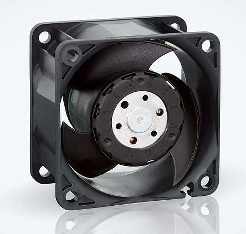 ebm-papst 600 J Series Axial Fan, 24V dc, 70 m³/h, 7.7 W, 321 mA Max, IP20 60 mm 60mm 32 mm
