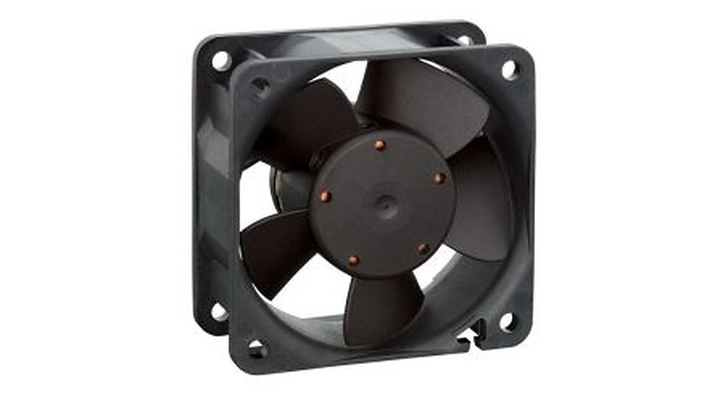 ebm-papst 600 Series Axial Fan, 24V dc, 23 m³/h, 1.5 W, 53 mA Max 60 mm 60mm 25 mm
