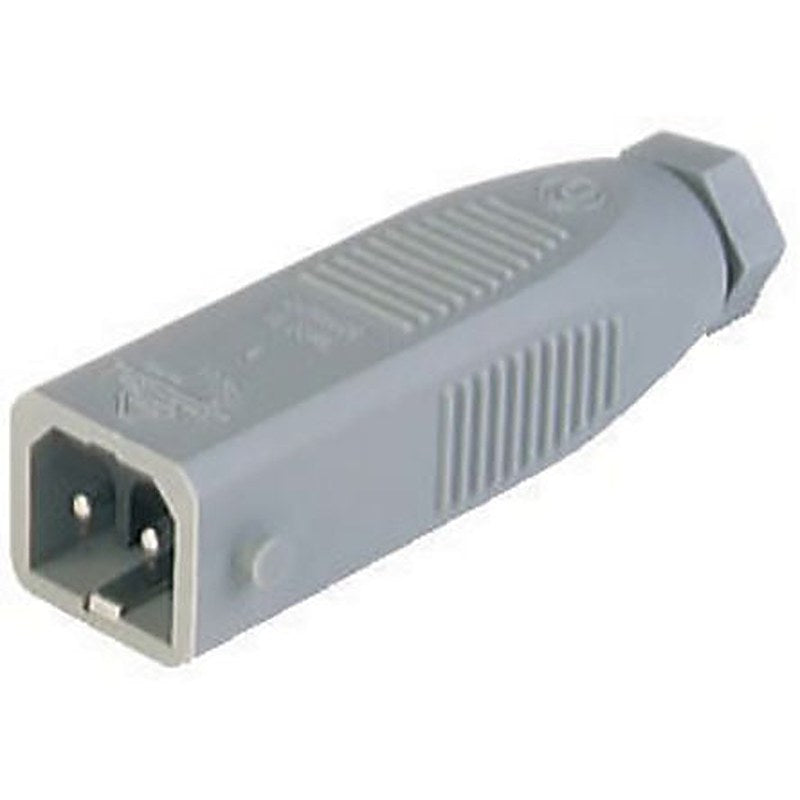 Hirschmann, ST IP54 Grey Cable Mount 2P+PE Straight Industrial Power Connector, 16A, 230V