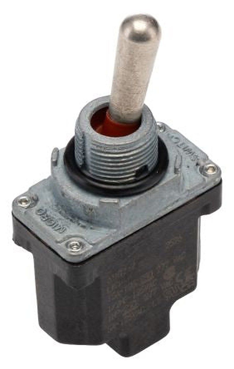 Honeywell Toggle Switch, Bushing Mount, On-Off, SPST, Screw Terminal, 277 V ac