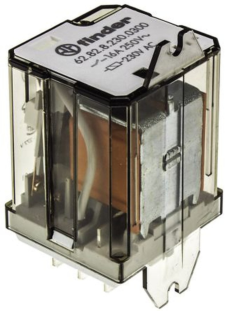 Finder Non-Latching Relay, Flange Mount