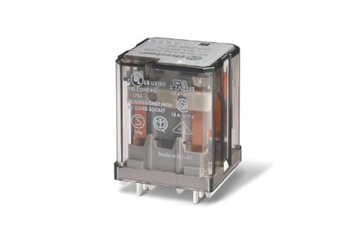 Finder PCB Power Relay, 230V ac Coil, 16A Switching Current, DPST