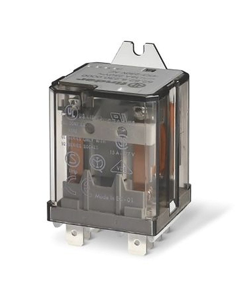 Finder Flange Power Relay, 12V dc Coil, 16A Switching Current, 2 NO