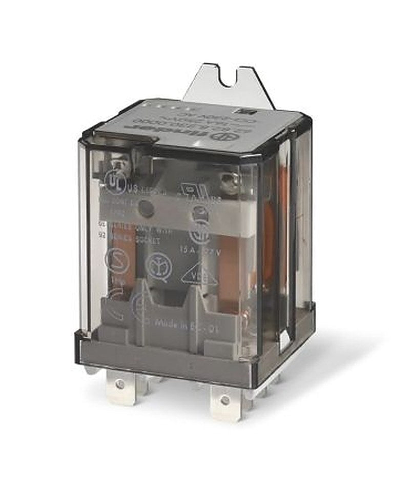 Finder Flange Power Relay, 24V dc Coil, 16A Switching Current, 2 NO