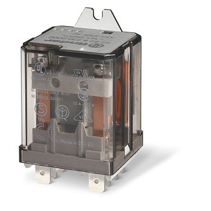 Finder Flange Relay, 60V dc Coil, 16A Switching Current, 2 CO
