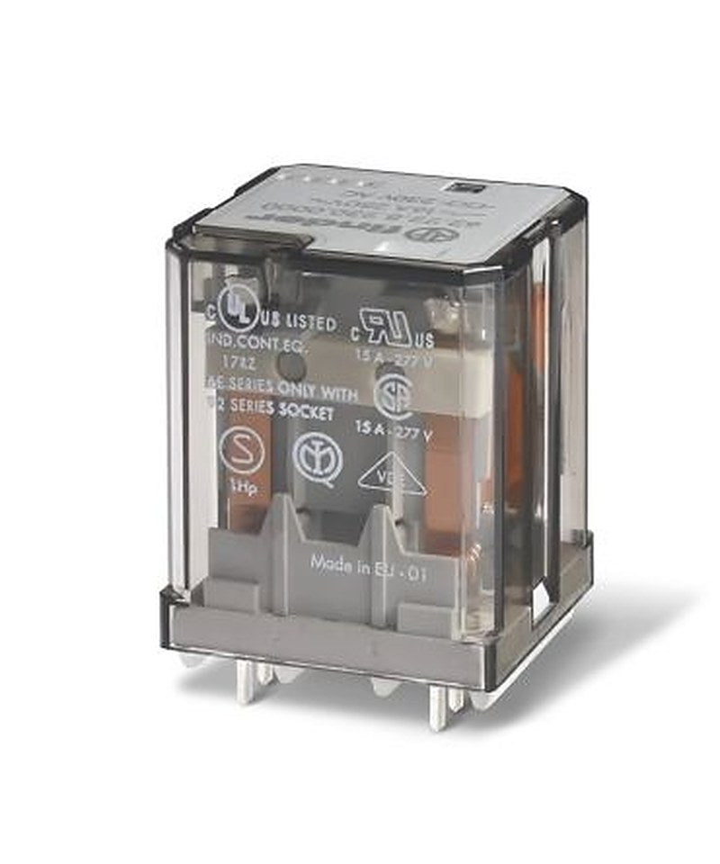 Finder Flange Power Relay, 12V dc Coil, 16A Switching Current, 3PST