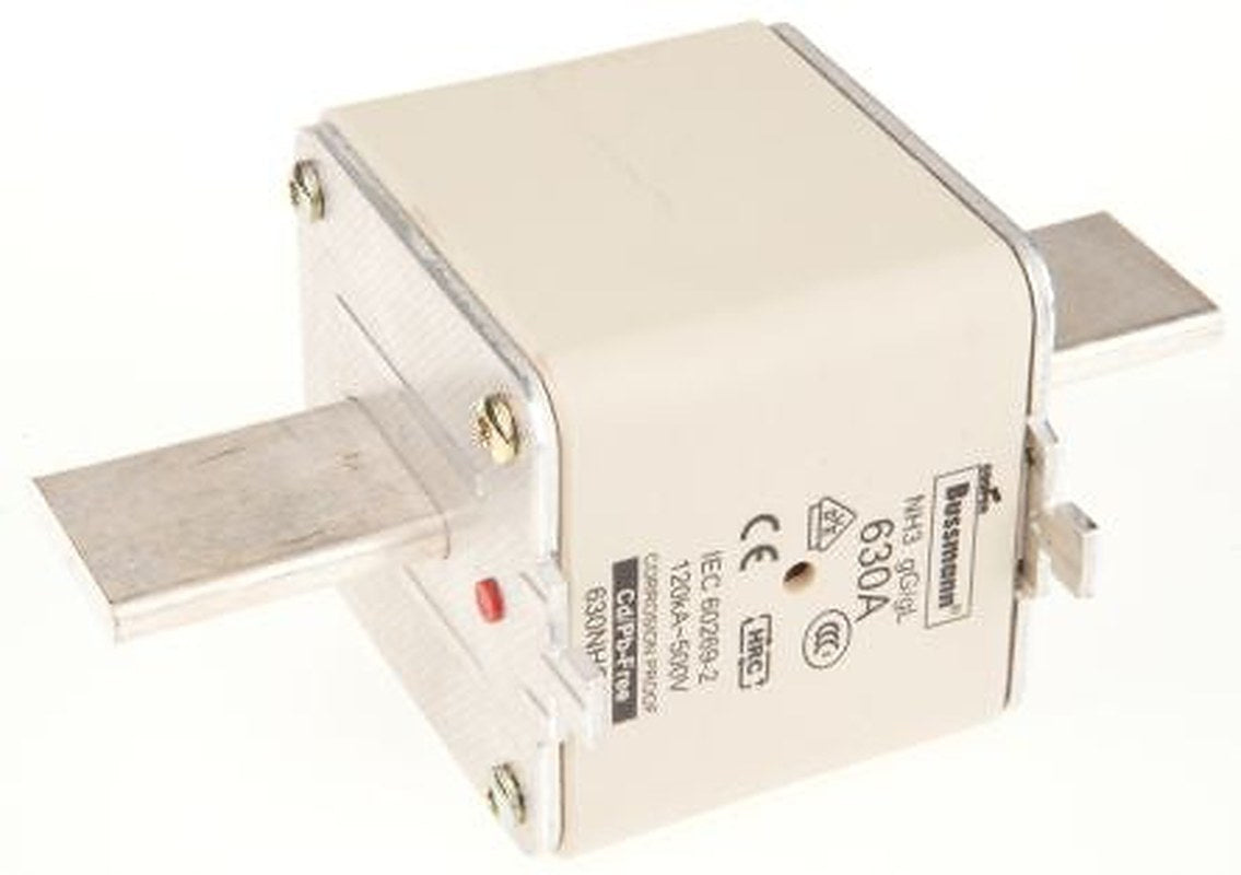 Eaton 630A Centred Tag Fuse NH3 500V ac