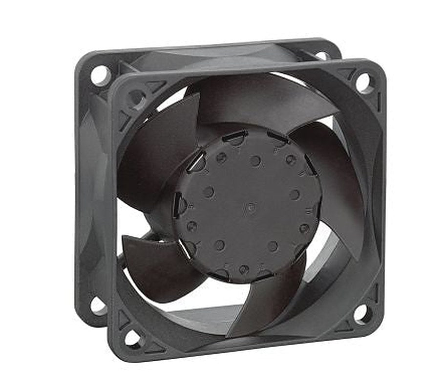 ebm-papst 630 Series Axial Fan, 12V dc, 40 m³/h, 1.8 W, 0.12 A Max, IP68 60 mm 25.4mm 25.4 mm