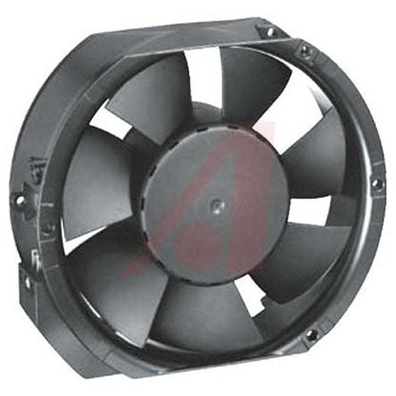 ebm-papst 6400 Series Axial Fan, 24V dc, 410 m³/h, 17 W, 755 mA Max 172 mm 51mm 51 mm