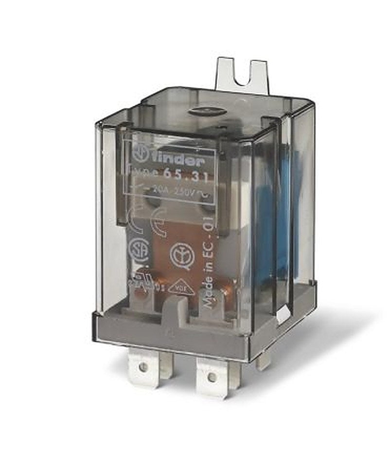 Finder Flange Power Relay, 110V dc Coil, 30A Switching Current, 1 NO