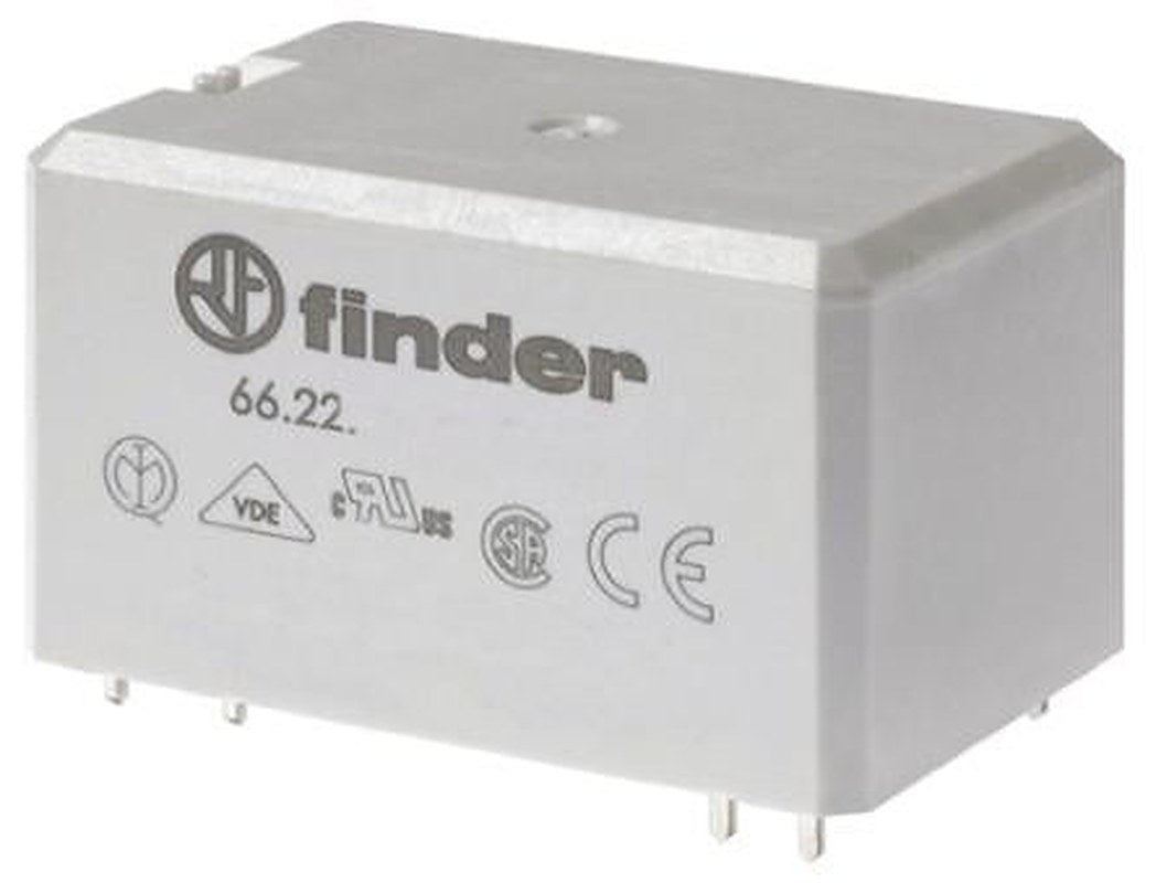 Finder PCB Power Relay, 24V dc Coil, 50A Switching Current, DPST