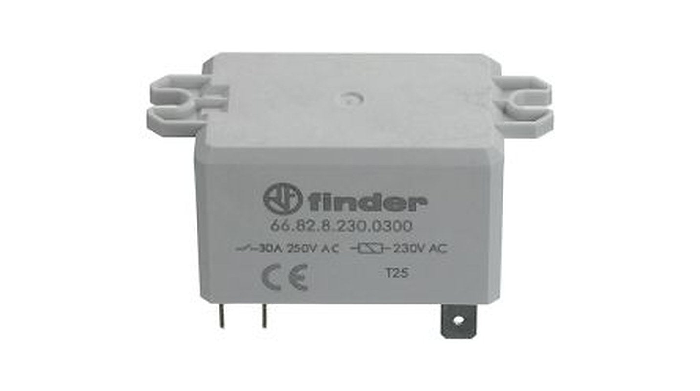Finder Flange Power Relay, DPST