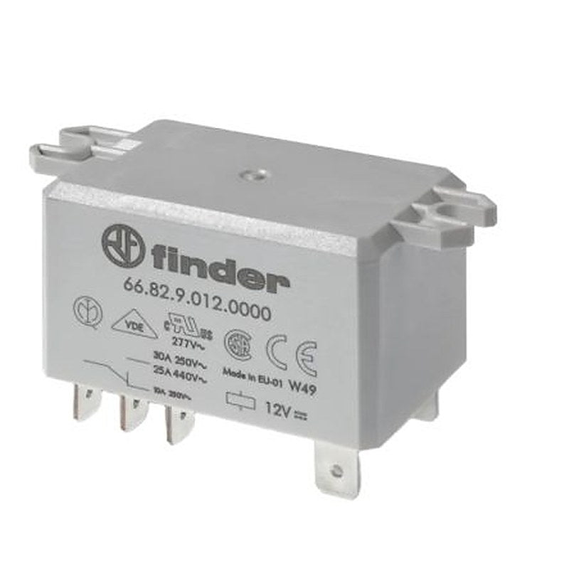 Finder PCB Non-Latching Relay, 24V Coil, 30A Switching Current, 2 CO
