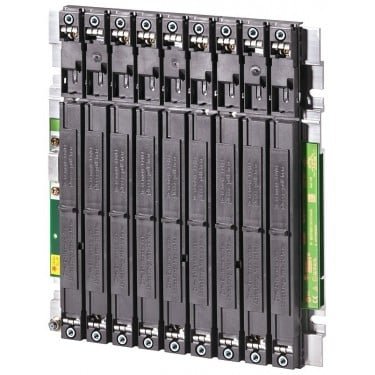 SIMATIC S7-400, rack UR2, central and distributed with 9 slots, 2 redundant PS can be plugged in